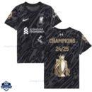 Liverpool Champions Gold Trophy Goalkeeper Men Football Shirt 24/25 - Over View