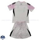 Liverpool Pink Goalkeeper Kids Cheap Football Kit 25/26 - Back View