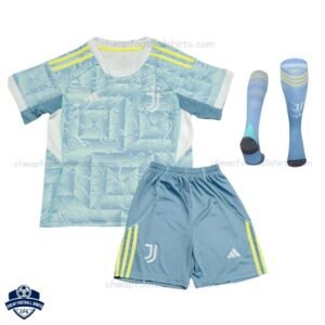 Juventus Away Kids Cheap Football Kit 2025/26 - Front View