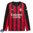AC Milan Home Men Football Shirt 25/26 Long Sleeve - front view