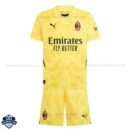 AC Milan Goalkeeper Kids Football Kit 25/26 - front view