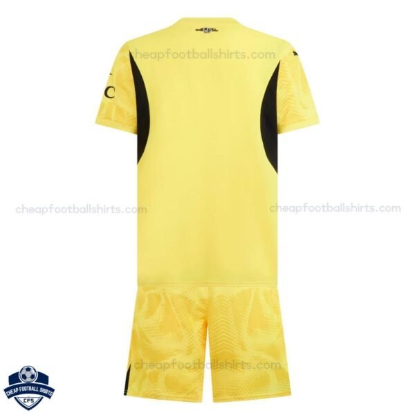 AC Milan Goalkeeper Kids Football Kit 25/26 - back view