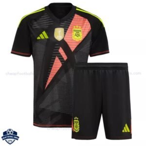 Argentina Goalkeeper Kids Football Kit 24/25 - front view