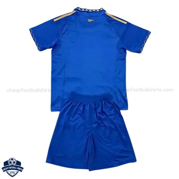 Arsenal Blue Training Kids Football Kit 25/26 - back view