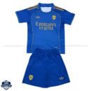 Arsenal Blue Training Kids Football Kit 25/26 - front view