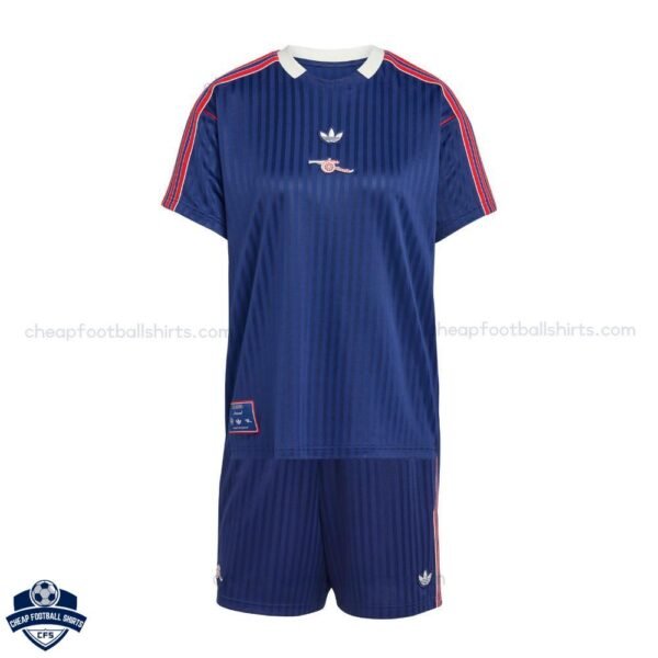Arsenal Retro Version Kids Football Kit 25/26 - front view