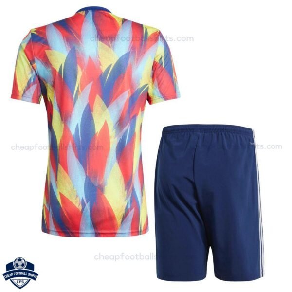 Arsenal Training Kids Football Kit 25/26 - back view