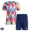 Arsenal Training Kids Football Kit 25/26 - front view