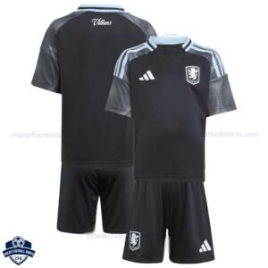 Aston Villa Away Kids Football Kit 25/26 - overview