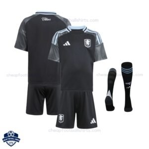 Aston Villa Away Kids Cheap Football Kit 2025/26 - Overview