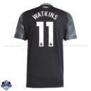Aston Villa WATKINS 11 Away Football Shirts 25/26 - back view