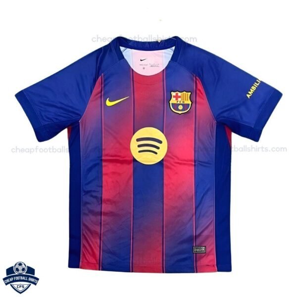 Barcelona Home Men Football Shirt 25/26 - front view