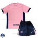 Barcelona Pink Special Edition Kids Football Kit 25/26 - back view