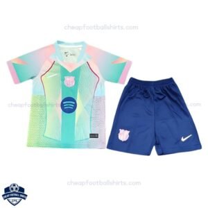 Barcelona Special Edition Kids Football Kit 25/26 - front view