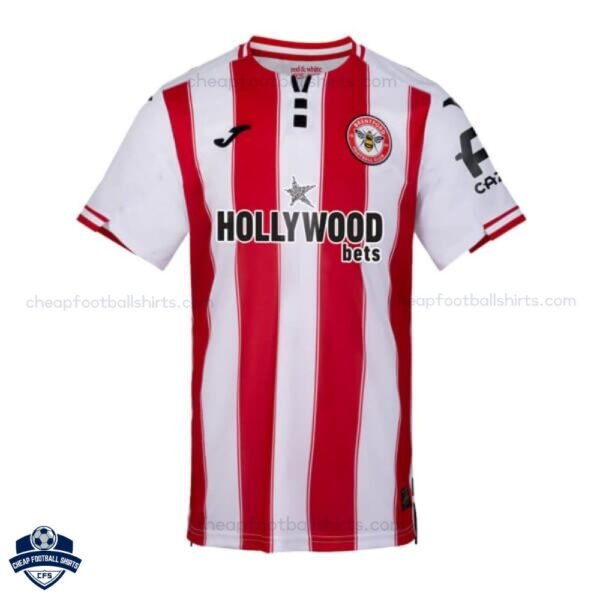 Brentford Home Cheap Football Shirts 2025/26 - Front View