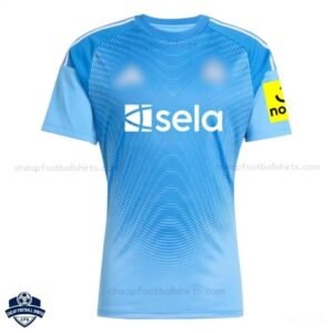 Newcastle United Blue Goalkeeper Men Football Shirt 25/26 - Front View