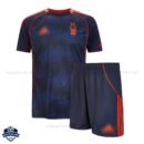 Nottingham Forest Third Kids Football Kit 25/26 - Front View