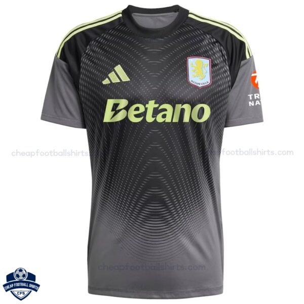 Aston Villa Goalkeeper Men Football Shirt 25/26 - Front View