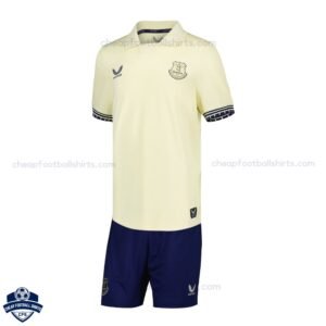 Everton Away Kids Football Kit 25/26