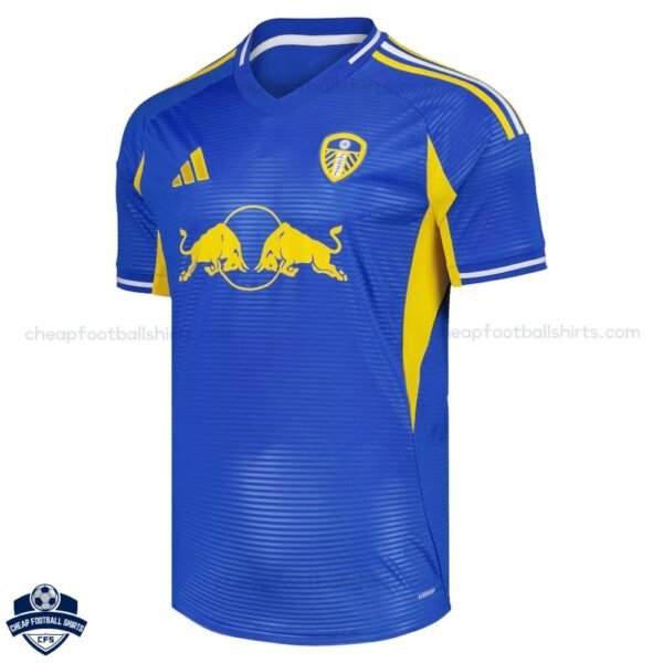 Leeds United Away Men Football Shirt 25/26 - Front View