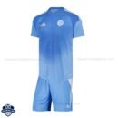 Leeds United Blue Goalkeeper Kids Football Kit 25/26