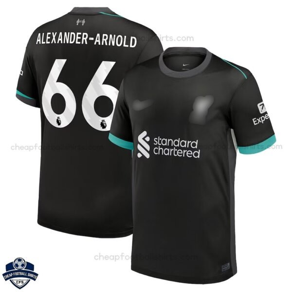 Liverpool Away Men Football Shirt 24/25 ALEXANDER-ARNOLD 66 - Overview