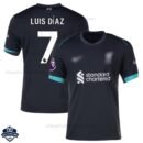 Liverpool Away Men Football Shirt 24/25 LUIS DÍAZ 7 - Front View