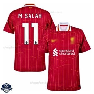 Liverpool Home Men Football Shirt 24/25 M.SALAH 11 - Front View