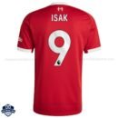 Liverpool Home Men Football Shirt 25/26 ISAK 9 - BACK VIEW