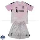 Liverpool Pink Goalkeeper Kids Cheap Football Kit 25/26 - Front View