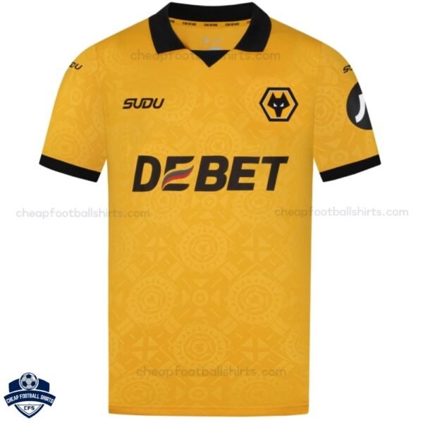 Wolves Home Cheap Football Shirts 2025/26 - Image 2