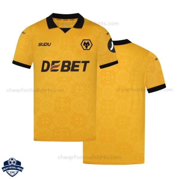 Wolves Home Men Football Shirt 25/26 - Overview