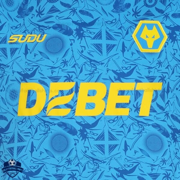 Wolves Third Cheap Football Shirts 2025/26 - Detail 2