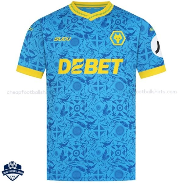 Wolves Third Cheap Football Shirts 2025/26 - Front view
