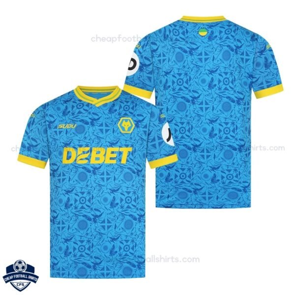 Wolves Third Cheap Football Shirts 2025/26 - Over view