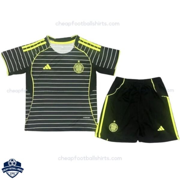 Celtic Away Kids Football Kit 25/26 - front view