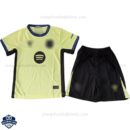 Barcelona Yellow Special Edition Kids Football Kit 25/26 - front view