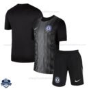 Chelsea Black Goalkeeper Kids Football Kit 25/26 - overview