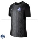 Chelsea Black Goalkeeper Men Football Shirt 25/26 - front view