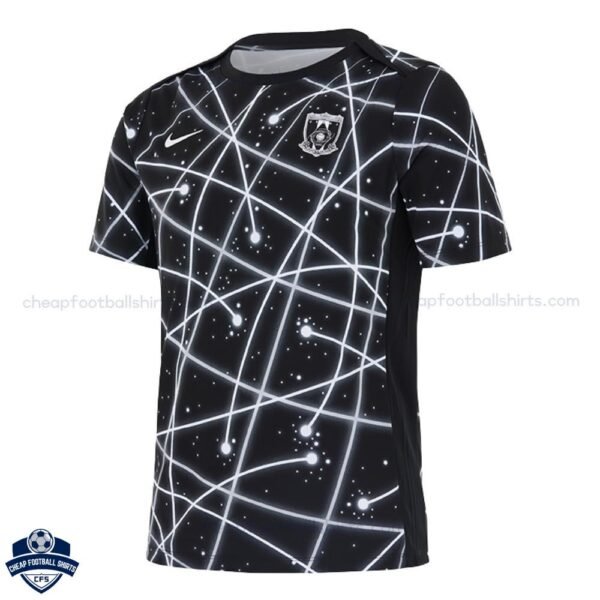 Chelsea Black Training Men Football Shirt 25/26 - front view