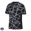Chelsea Black Training Men Football Shirt 25/26 - back view