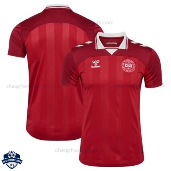 Denmark Home Men Football Shirt 25/26 - overview