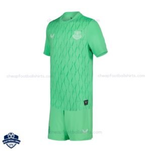 Everton Goalkeeper Kids Cheap Football Kit 2025/26 - Front View