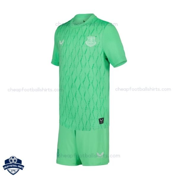 Everton Goalkeeper Kids Cheap Football Kit 2025/26 - Front View