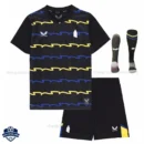 Everton Third Kids Football Kit 25/26 - Front view with socks
