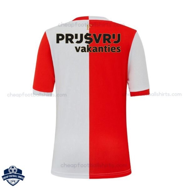 Feyenoord Home Men Football Shirt 25/26 - back view