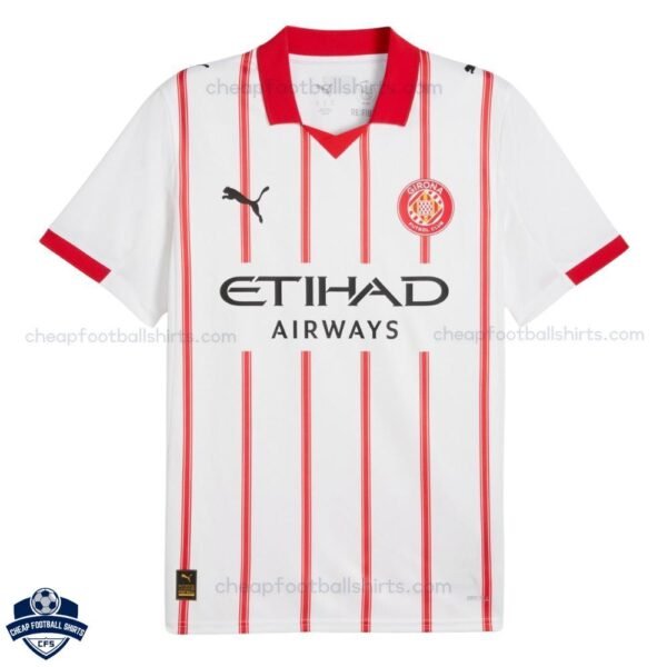 Girona Home Men Football Shirt 25/26 - front view