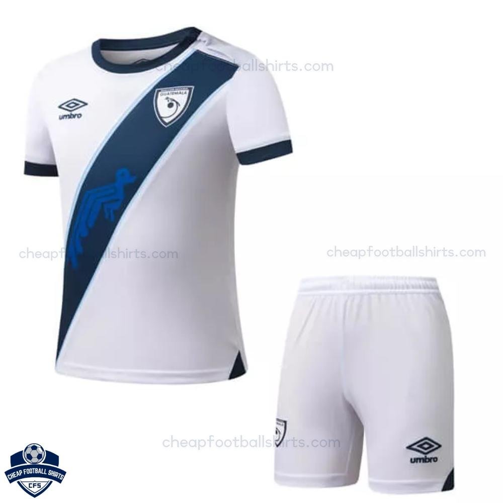 Guatemala Home Kids Cheap Football Kit 2025/26