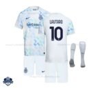 Inter Milan Away Kids Cheap Football Kit 2025/26 LAUTARO 10 - Overview with socks