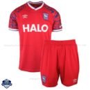 Ipswich Town Away Kids Cheap Football Kit 2025/26 - Front View